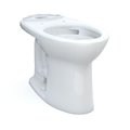 Toto Drake Elongated Universal Height Toilet Bowl Only with Cefiontect, Less Seat, Cotton C776CEFG#01